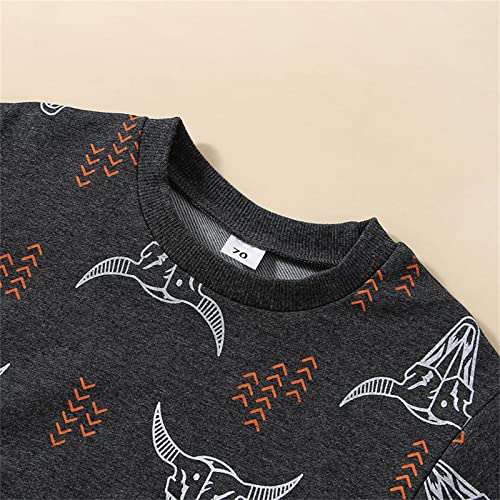 Kayotuas Western Baby Boy Girl Clothes Cow Print Bubble Romper Oversized Short Sleeve Tshirt Bodysuit Infant Summer Outfits4