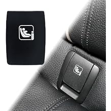 Child Seat Anchor ISOFIX Cover Replacement for BMW 5 Series G30 F90 G31 2017-2023 518d,520i,525d, 530e,540i M5 Safety Hook Buckle Belt Bracket Latch Black Model B