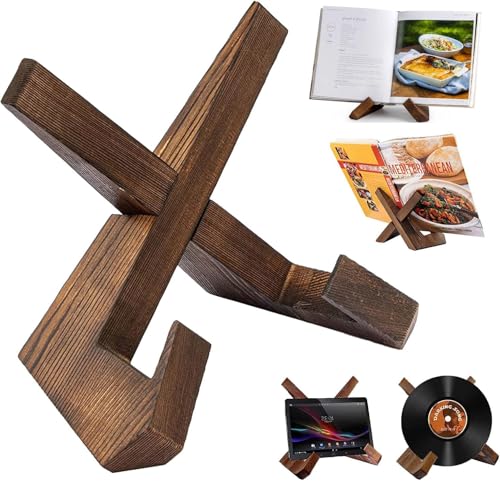 Reviews de Portalienzos más recomendados. 41 Soportes para Libros de Cocina:Soporte PortáTil de Libros-Accesorios para El Hogar,Porta Libros,Porta Recetas,Atril para Partituras,Porta discos,Adecuado Cocina y Oficina...