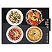 ZSMLB Plateau Chauffant pour Aliments et Assiettes, Plateau Chauffant électrique pour buffets fêtes Restaurants banquets dîners à Maison et Voyages avec contrôle température réglable et Tactile.