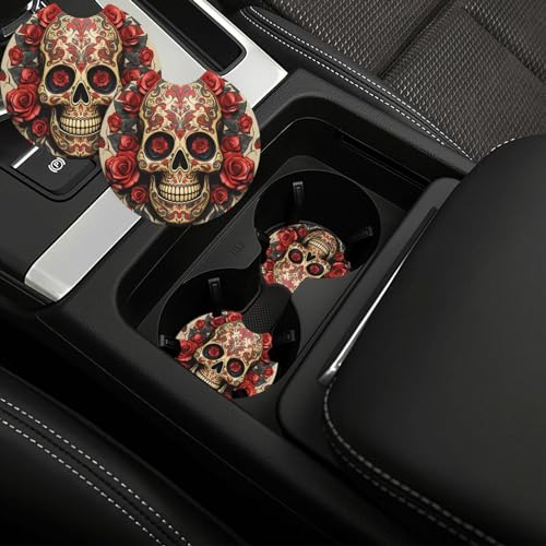 Portavasos para carro universal juego 2 piezas negro miniatura 1