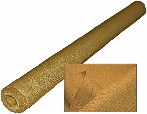 The Fabric Exchange Jute Burlap by The Yard (60" Wide) - Natural