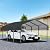 10x15 FT Heavy Duty Metal Carport, Outdoor Garage Car Shelter with Galvanized Metal Roof and Reinforced Steel Frame, Weather-Resistant Canopy for Car, Boats and Truck, Black