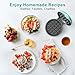 CROWNFUL Mini Waffle Maker, 4