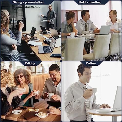 Rii Mouse Jiggler Nicht Nachweisbar, USB Mouse Mover mit EIN/AUS-Schalter und 2Jiggler-Modi, Treiberfreier Mausbeweger homeoffice Wackelmaus, Plug and Play, Hält Computer/Laptop Wach, Schwarz 2