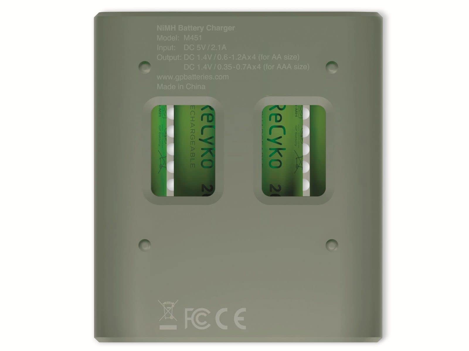 GP 4-portowa ładowarka/kaseta USB zestaw 4