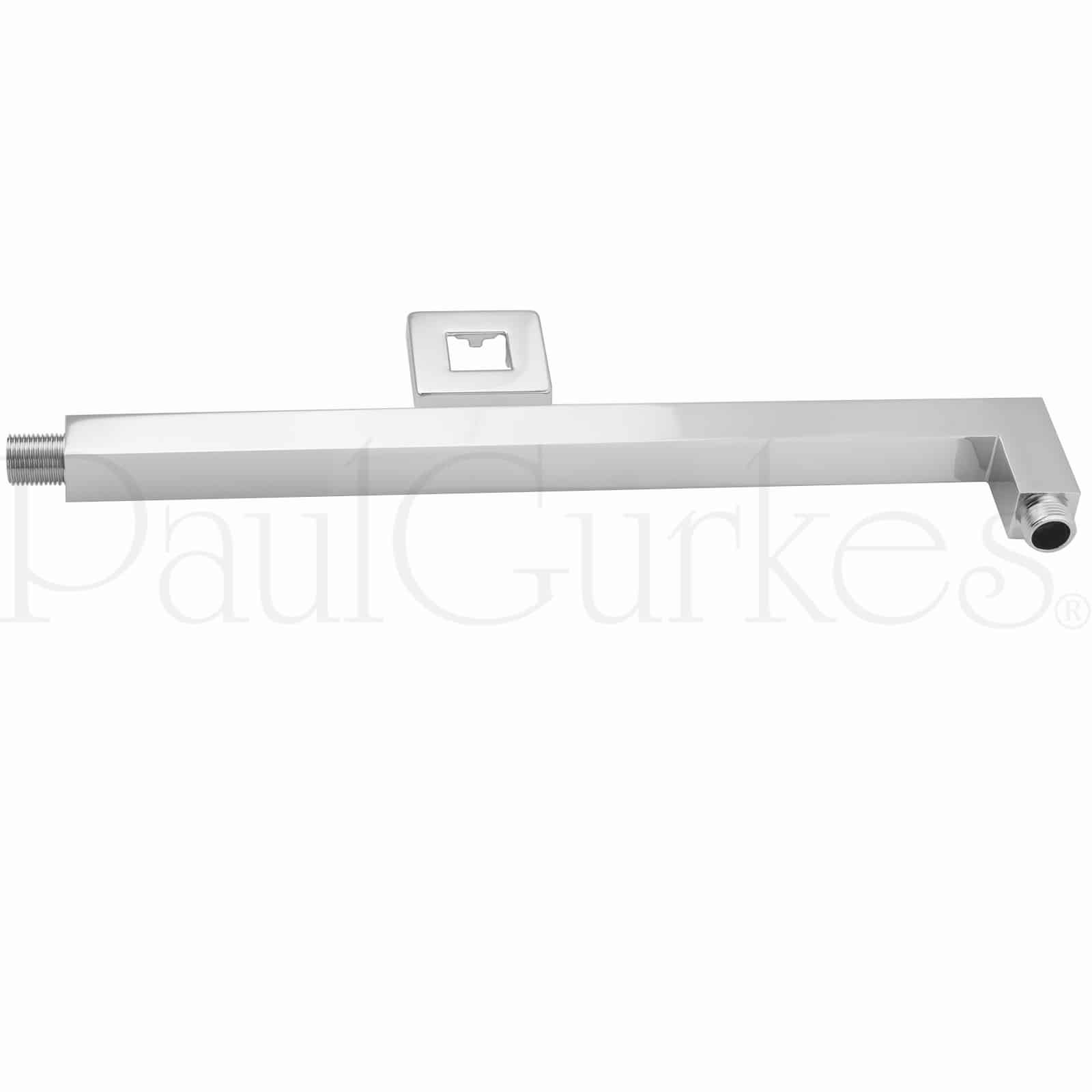 PaulGurkes Regendusche Komplett-Set – Thermostat-Armatur, 20 Cm Regenduschkopf, Handbrause, Unterputz