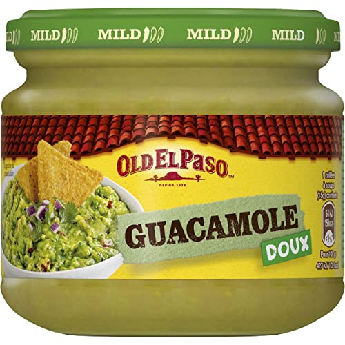 3 unidades *** OLD EL PASO Guacamole Aperitivo Salsa 320 g