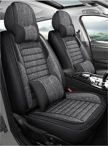 Housses de siège voiture universelles Tiguan 2025, accessoires intérieur lin
