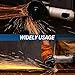 Angle Grinder Electric Power Tool: DEKOPRO 4-1/2 Inch 7.5-Amp Hand Corded Angle Grinder Power Grinders Tools with Grinding and Cutting Wheel, Disc for Metal, Wood, Hard Case