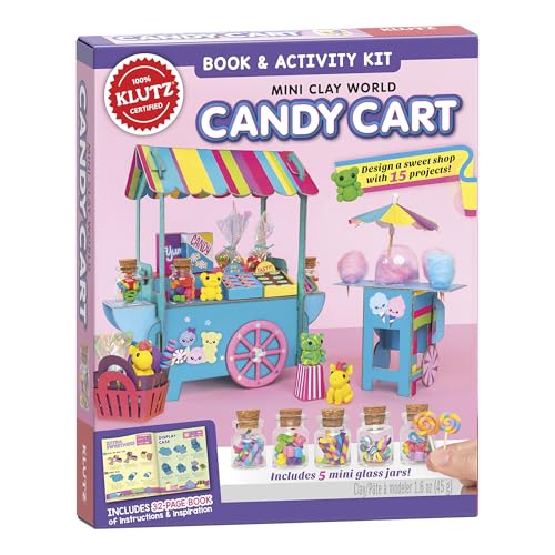 Klutz Mini Clay World: Candy Cart (Klutz) - Children, Multicolor