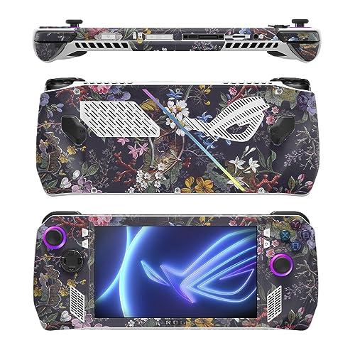 Image of MightySkins Skin Compatible with Asus ROG Ally - Midnight Blossom | Protective, Durable, and Unique Vinyl Decal wrap Cover | Easy to Apply, Remove, and Change Style
