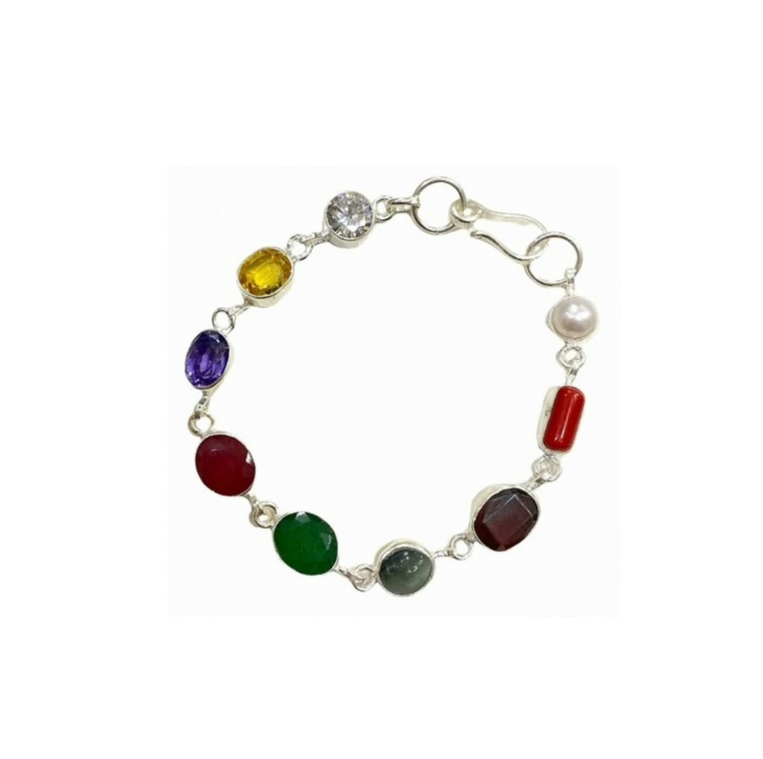 Hope Gems & Jewels 925 Sterling Silver Gemstone Bracelet | Sleek And Thin Design | Best For Gift For Unisex Adult (B0CG1B7TLT) Amazon Price History, Amazon Price Tracker