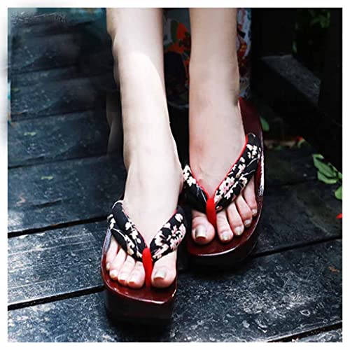 Sabots en bois japonais traditionnels pour femme taille 40-42
