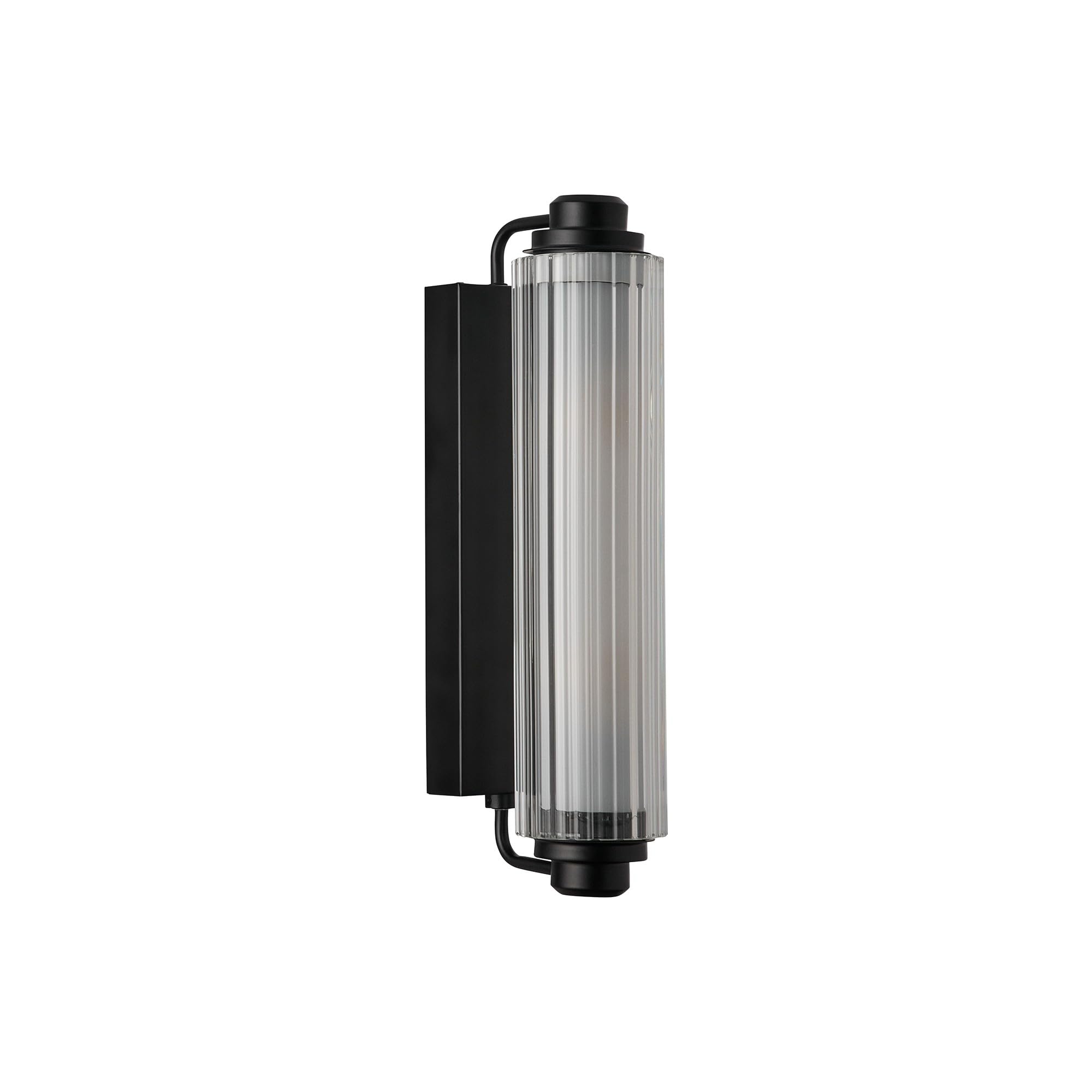 Wandleuchte Nimal Double in Schwarz E14 2-flammig IP44