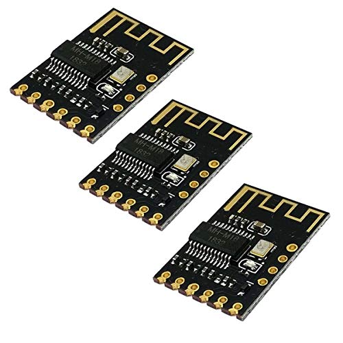 SUBALIGU 3pcs M18 Wireless Bluetooth MP3 Audio Receiver Board mp3 Lossless decoder Bluetooth 4.2 Audio Receiver Stereo Sound Module Compatible with Arduino Raspberry Pi