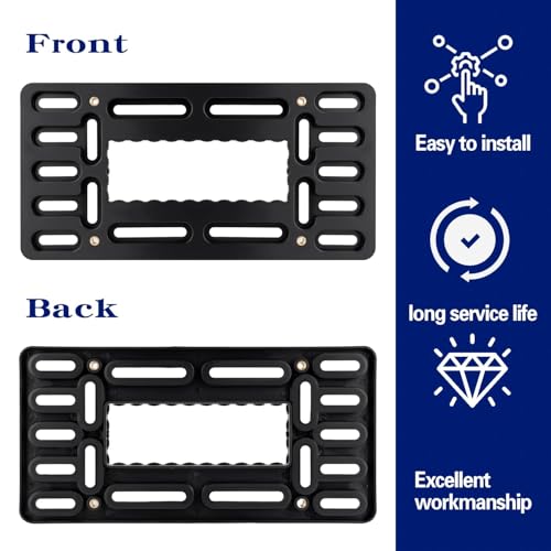 Soporte universal para matrícula OKLPF con ajuste resistente a vibraciones 3