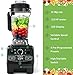 homgeek Batidora de Vaso, 2000w Licuadora Profesional, Batidora Smoothie con 4 Programas...