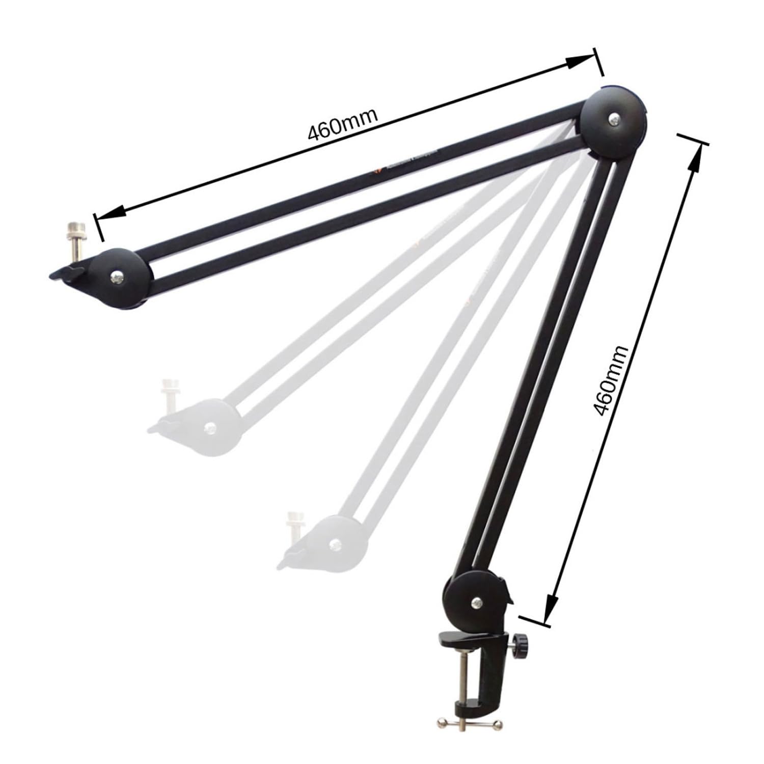 Rode NT1 Signature Studio-Mikrofon Orange mit keepdrum Gelenkarm Schwarz
