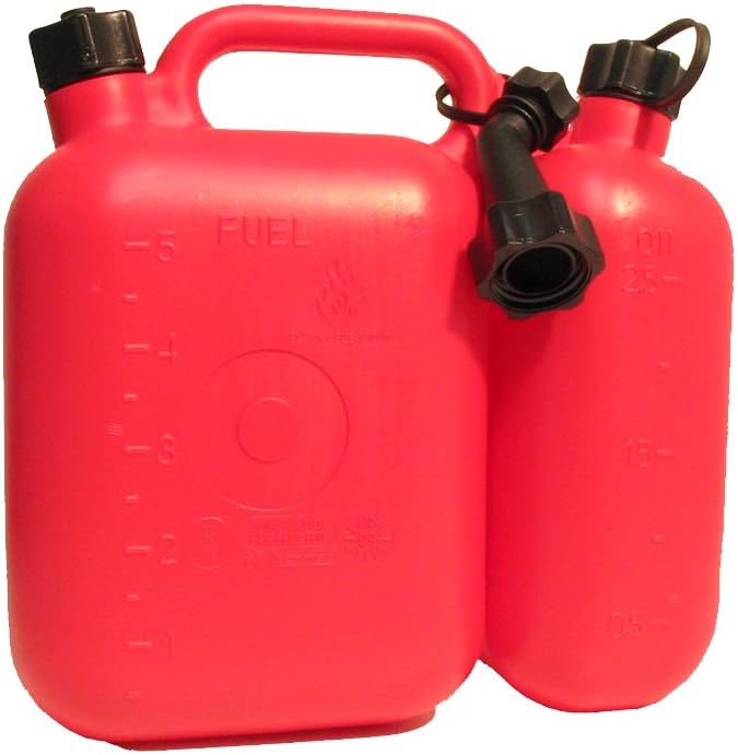 Filmer 38140 Combi Canister for Fuel and Oil, 5 & 2.5 Litres