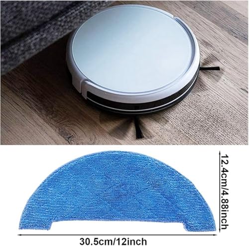 Image of AutoStory 4pcs Replacement Mop Pads for ILIFE V8s V8 Plus X750 V80 X785 X800 Robot Vacuum Cleaner,Compatible with ILIFE V8s V8 Plus X750 V80 X785 X800