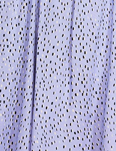 Image of Amazon Brand - Symbol Women Rayon Flared Shorts (with Self Fabric Belt) (Available in Plus Sizes)