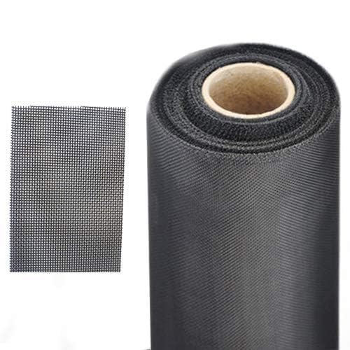 Jaliwala Wires & Meshes Stainless Steel SS 304 Mosquito Net (Black Powder Coated) Wire/Wirenetting Mesh Roll 18x16-4 Feet x 3 metres-image-29
