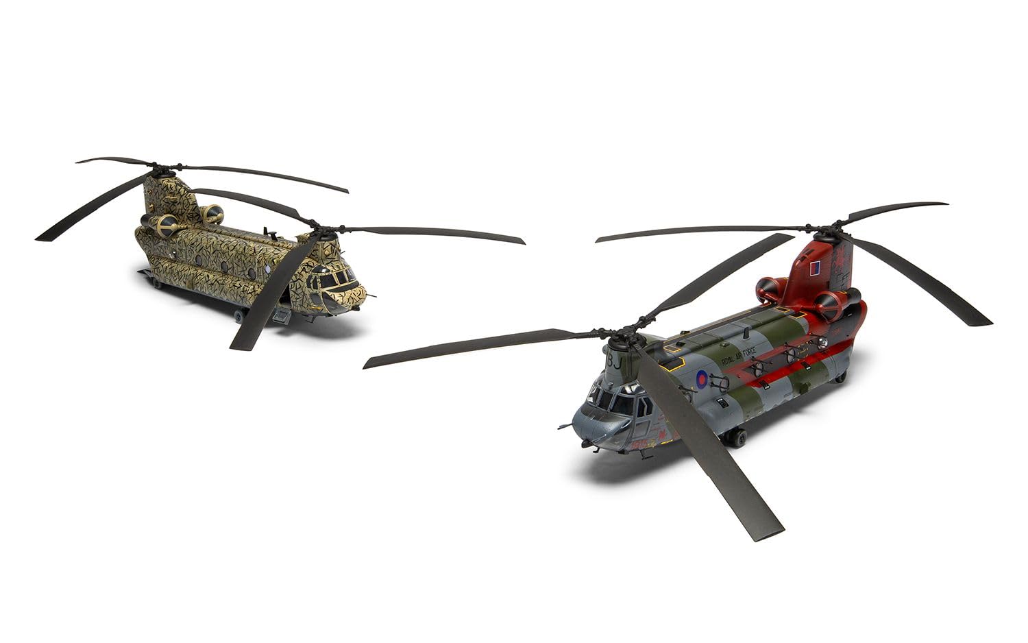 Airfix - 1/72 Chinook HC.1, späte Version - Plastik-Modellbau - Maßstab: 1:72