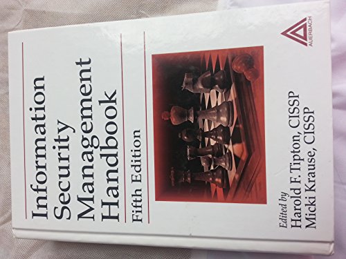 Photo de Information Security Management Handbook, Fifth Edition