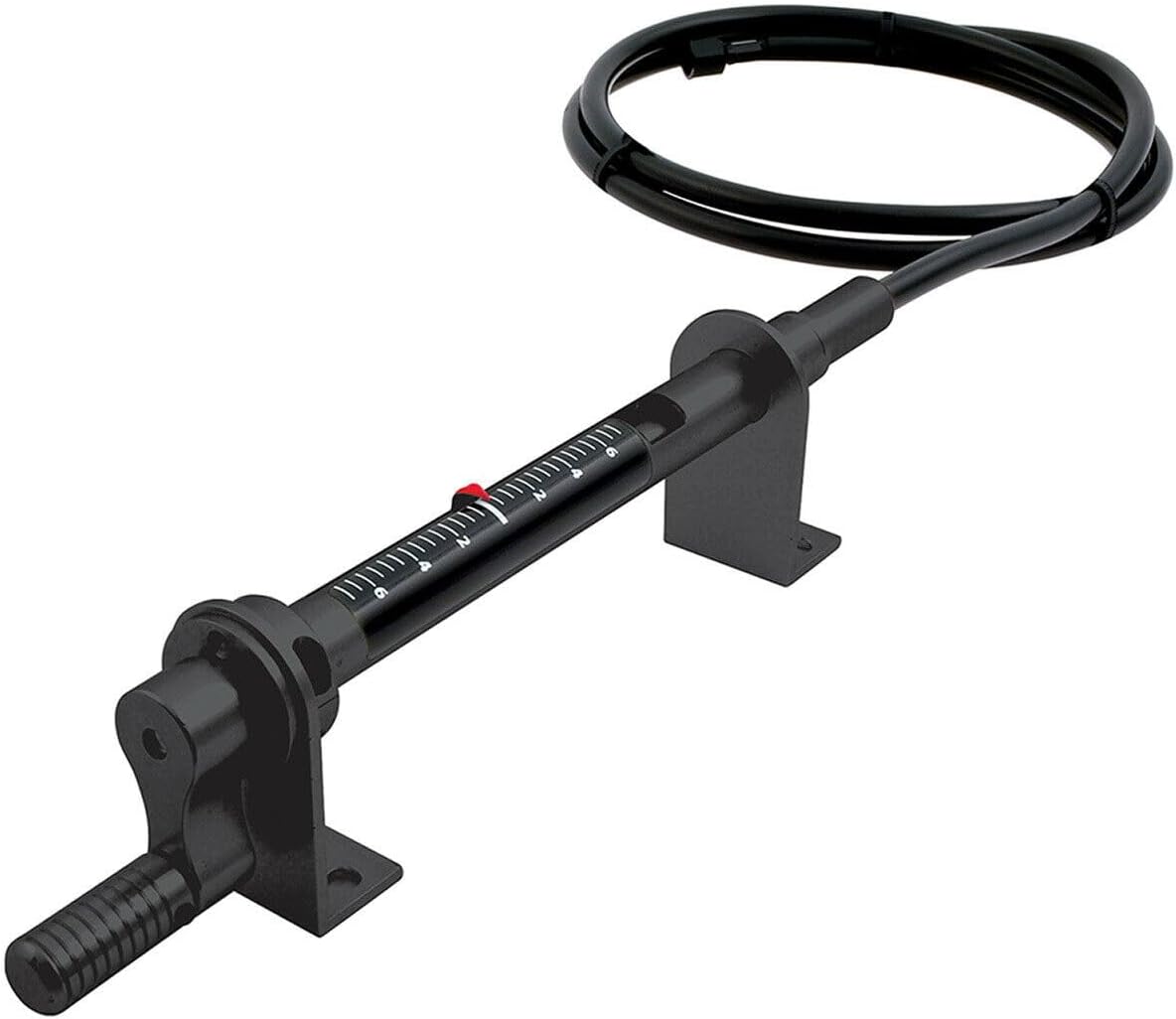 0.38 in. Short Crank Type Brake Bias Adjuster Black