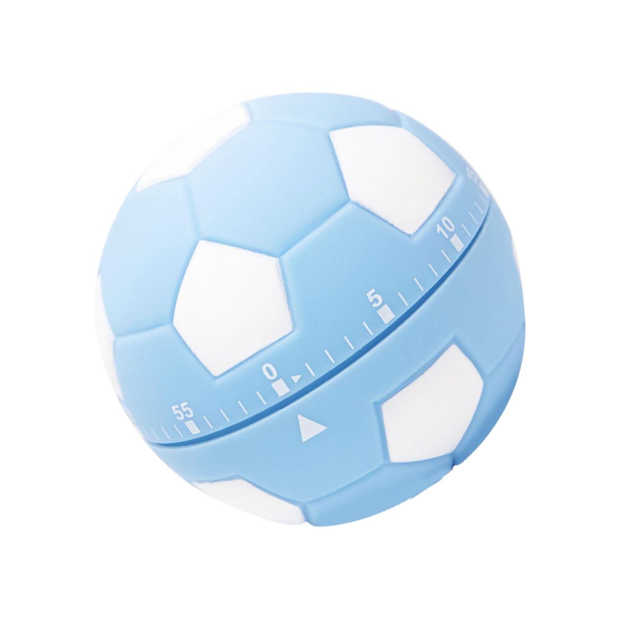 Time Manager Hand Counter Kid Timer Soccer for Kids Boiling Egg Timer Loud Alarm Counters Mechanic Tools Football-Shape Timer Manual Plastic Countdown Timer Student