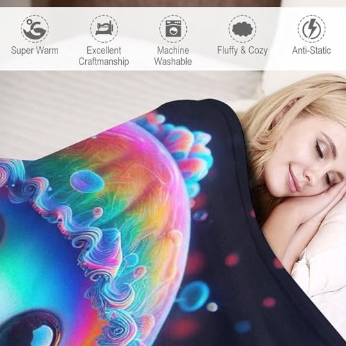 Manta de pulpo de forro polar ideal para tardes de sofá 4