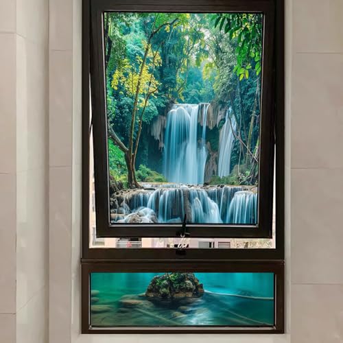 Película Vinilo Autoadherible Aislante para Ventanas 27.6x47.2 pulg miniatura 7