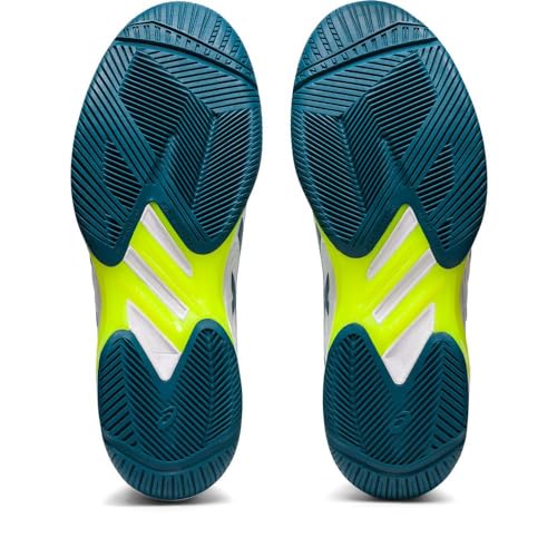 Tênis Asics Solution Speed Ff 2 Branco Azul e Limão-41