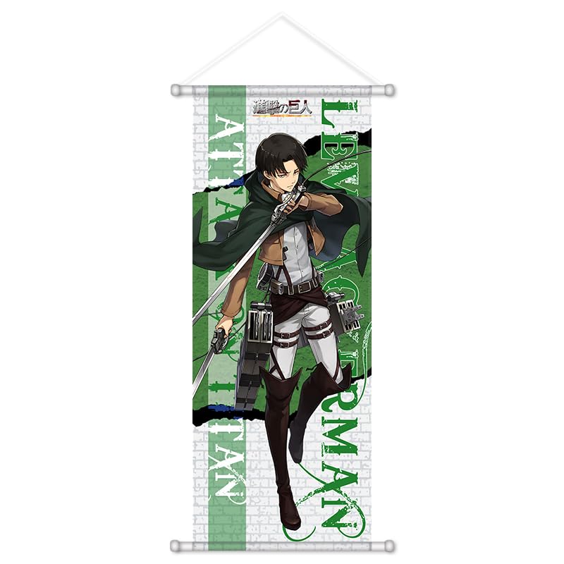 Amazon.co.jp: 進撃の巨人 エレン リヴァイ ミカサ タペストリー