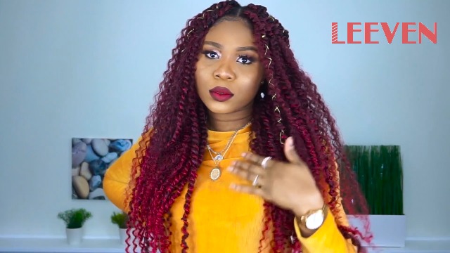 Amazon.com : Leeven 18 Inch Passion Twist Crochet Hair 7 Packs
