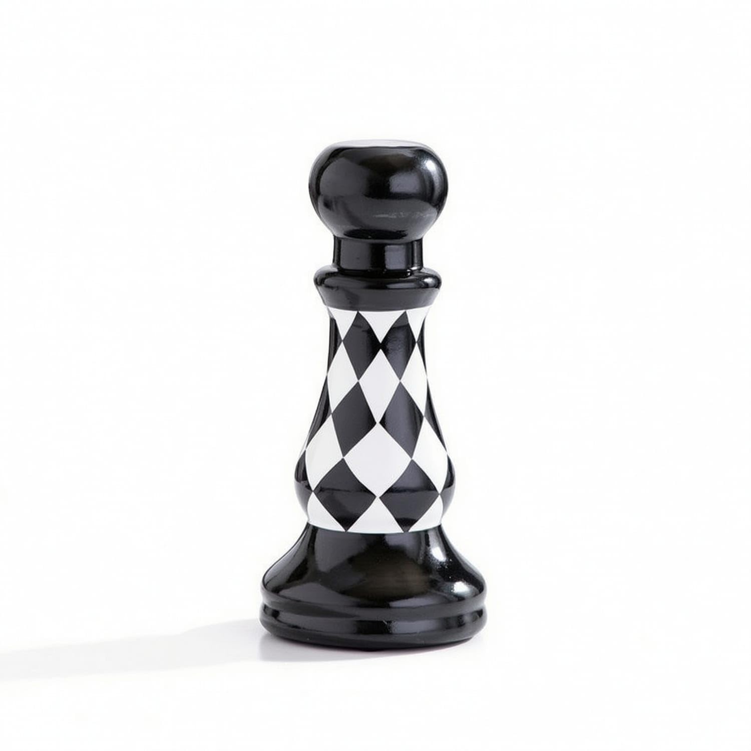 Checkerboard Chess Piece Figurine Decorative Ceramic Chess Decor Glossy Single-Color for Interior Designers, Collectors, Coffee Table, Living Room, Bookshelf, Office, Mx-1-image-33