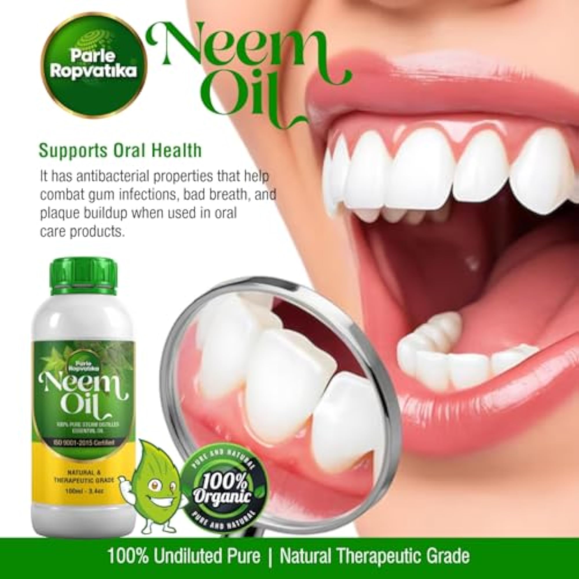 Neem Natural & Therapeutic Oil - 100ml