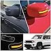 KEEGTBOX Smoked Lens Sequential Amber LED Side Mirror Marker Lights Compatible with Jeep Renegade SUV 2015-2022 Towing Mirror Turn Signal Indicator Lamp Assembly (Rear Side mirror light)