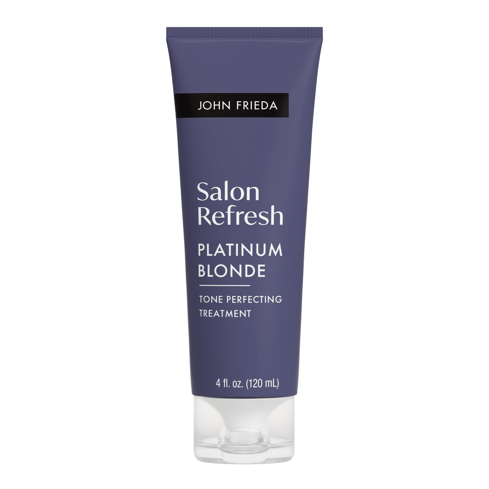 John Frieda Salon Blonde Platinum Tone Perfecting Treatment, 4 fl oz 4 Ounce (Pack of 1)