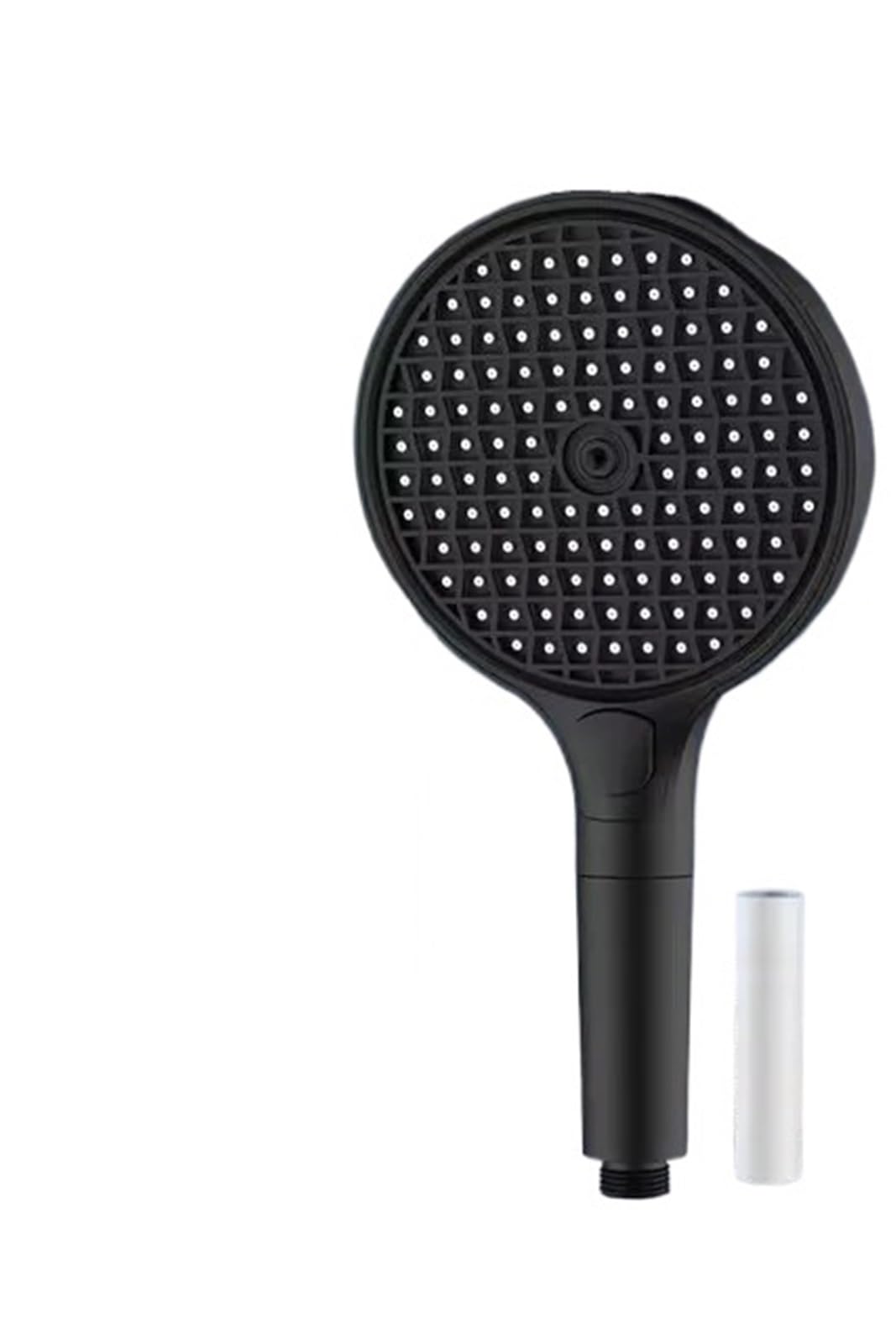 Shower Head Shower Head 15.0CM Big Panel High Pressure with Filter 3 Modes Large Flow Spray Nozzle Rainfall Faucet Bathroom Accessories(Black Shower)