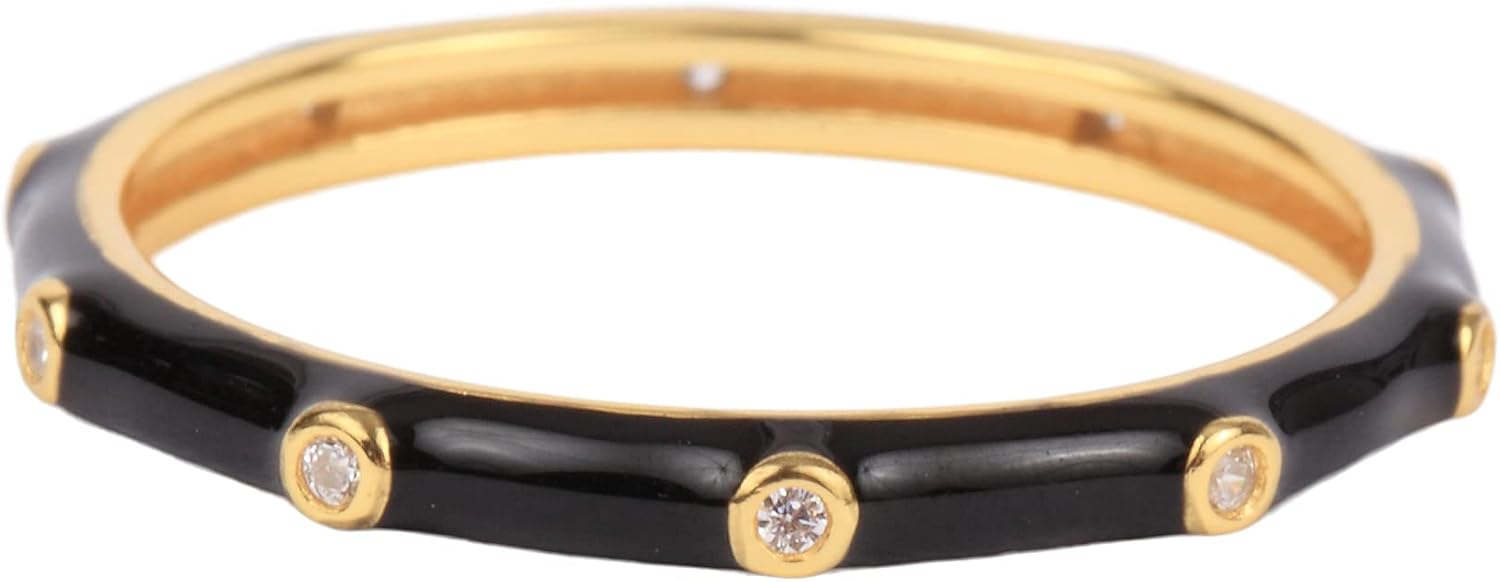 Bring It On: Enamel Stack Ring