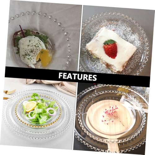 Assiette en verre pour sublimer un dessert et impressionner vos invités - 4