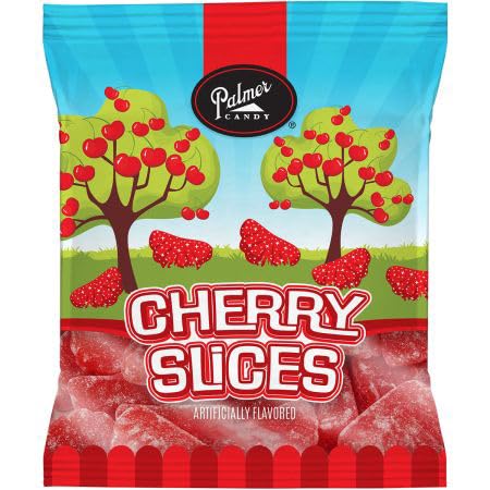 Miniatura 2 de Palmer Candy Red Cherry Slice Wedges Candy, 4.75 oz (4.75 oz (paquete de 1))