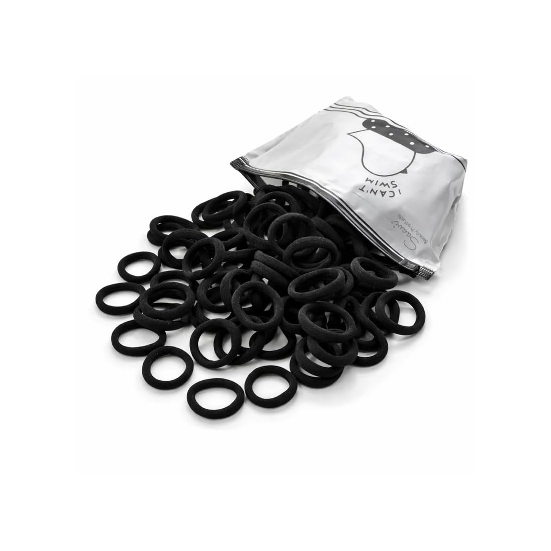 Saavi Ponytail Holder (Multicolor, Pack of 100) Cotton Mini Hair Elastic Rubber Bands for Pony | Tight, Non-slippery, Stretchable | Cotton Elastic Rubber Bands for Kids, Girls-picture-11