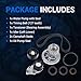 Autoround Timing Belt Kit with Water Pump Compatible with Chevy Aveo Aveo5 2004 2005 2006 2007 2008 1.6L L4 DOHC 16V Engine