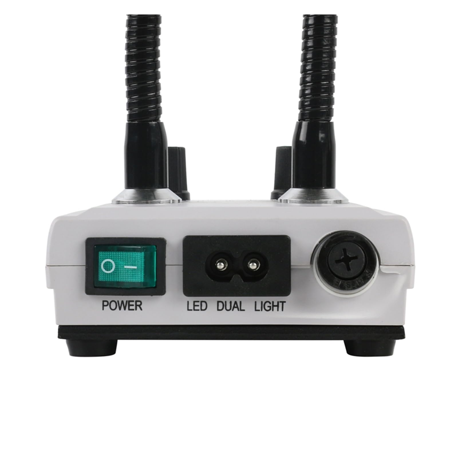 Cámara para Microscopio, Lámpara LED industrial de doble cuello cisne 6W 7500K for cámara vídeo microscopio Trinocular Binocular Reduce las sombras