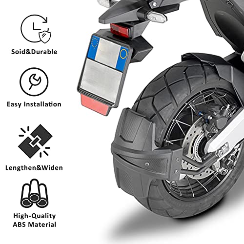 Garde-boue arrière X-ADV 750 anti-projections plastique ABS - 5