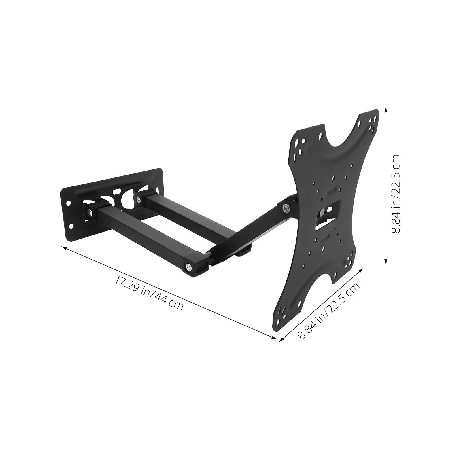 Supporto da Parete per TV Telescopico in Acciaio Laminato a Freddo