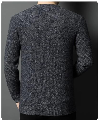 Men's Cardigan Sweaters V-Neck Solid Color Business Casual Knit Sweater Outerwear2